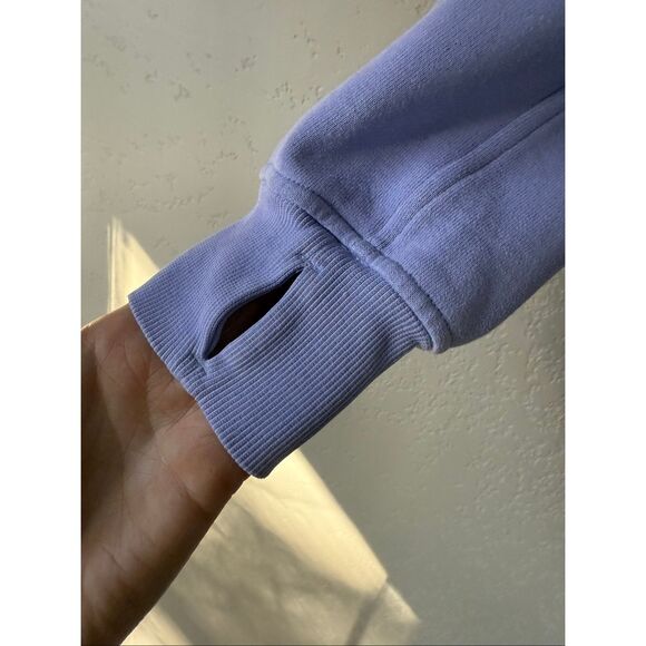Lululemon Scuba Oversized 1/2 Zip Hoodie in Lavender Dew - Picture 7 of 8